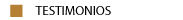 Testimonios